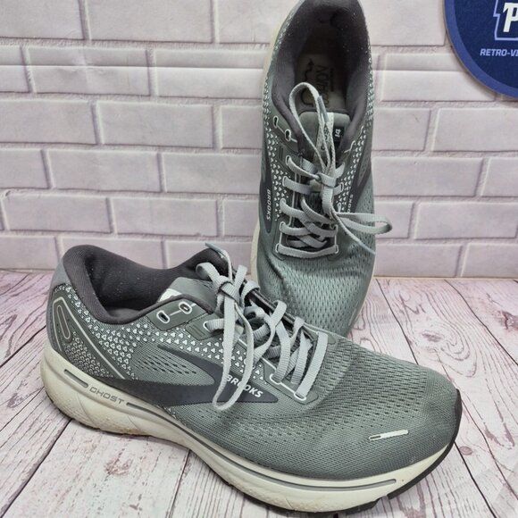 Brooks Other - Brooks Ghost 14 1103692E067 Medium Gray Running Sneakers Shoes Mens Size 11 2E